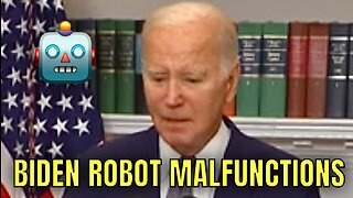 Today Biden’s Batteries COMPLETELY DRAINED in Speech on Government Shutdown