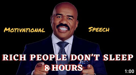 Best Motivational Speech - Pressure On Your Life (Steve Harvey) | RICH PEOPLE DON'T SLEEP 8 HOURS