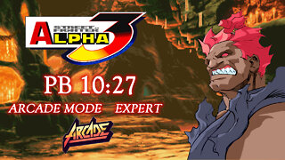 Street Fighter Alpha 3 [Arcade] - Arcade Mode / Expert / Akuma / Speedrun / PB 10:27