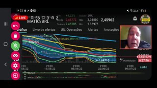 Ao vivo agora : Criptomoedas hoje E agora?