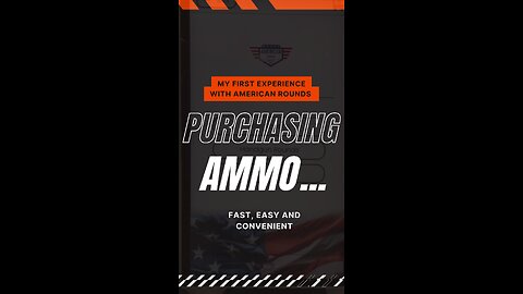 My First Experience With @americanrounds Purchasing Ammo...