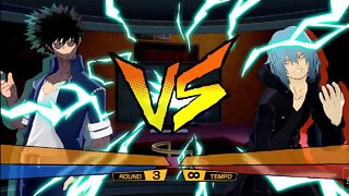 Dabi VS Tomura Shigaraki - My Hero: One's Justice 2 Gameplay PT-BR