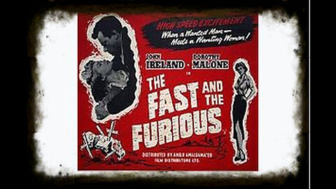 The Fast And The Furious 1955 | Part 1 | Classic Adventure Drama | Action Drama