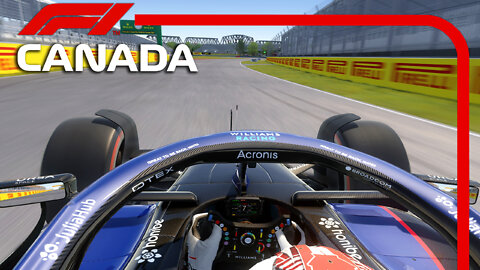 F1 2022 Canada GP | Nicholas Latifi Onboard Lap - Williams Racing FW44 | Assetto Corsa