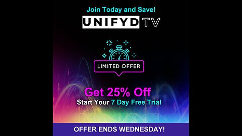 UNIFYD TV- OFFER