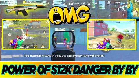 POWER OF S12K DANGER BY BY | SOLO VS DUO FULL RUSH GAME PLAY PUBG LITE | DANGER GAMING