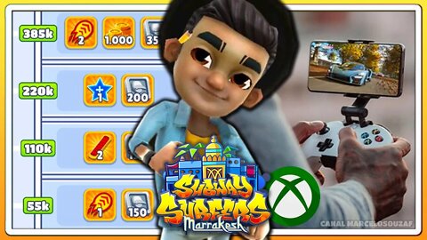 Subway Surfers Marrakesh 2021 | Já da pra jogar Xbox no Celular | Recorde com Taha