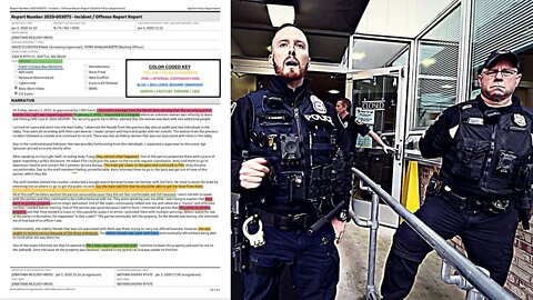 False: POLICE REPORT vs TRUTH | PUBLIC RECORD FIRST AMENDMENT AUDIT FAIL, CITY OF SEATTLE vs THE LAW