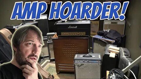I Met a Fellow Vintage GUITAR AMP HOARDER!