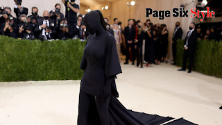 Kim Kardashian at the Met Gala 2021