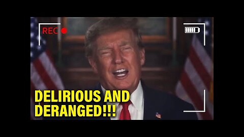 Visibly Confused Trump Releases BIZARRE New Video