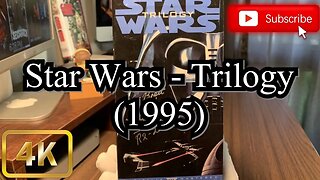 [0005] STAR WARS - TRILOGY BOXED SET (1995) VHS [INSPECT] [#starwars #starswarstrilogy #starwarsVHS]