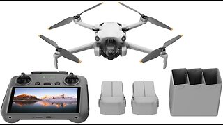 DJI Mini 4 Pro Fly More Combo Plus with DJI RC 2 (Screen Remote Controller)