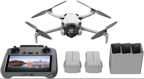 DJI Mini 4 Pro Fly More Combo Plus with DJI RC 2 (Screen Remote Controller)