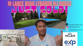 JUST SOLD -18 Lance Road Readington Township NJ Hunterdon County Real Estate -Team McLain eXp Realty