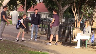 Social Experiment Has People Stepping Up In Defense Of Bullied Boy