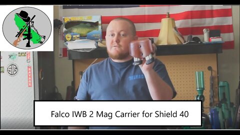 Falco Leather IWB 2 Mag Carrier