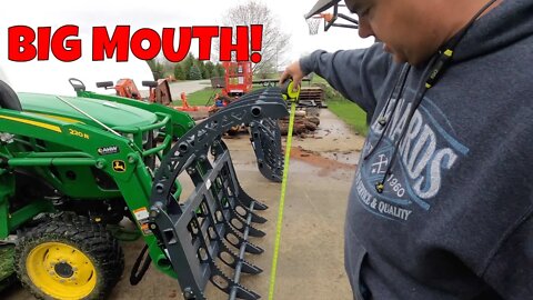 New Tractor Grapple! Rainy Day Repairs!