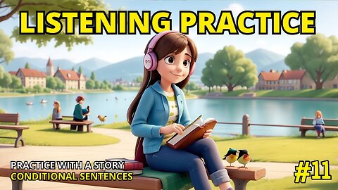 #11 Improve Your Listening Skills (David's Birthday) English Quiz Listening Practice With Story