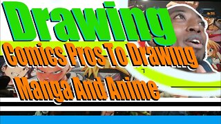 COMICS Pro's to Drawing Manga and Anime (VERY USEFUL Art Career Paths)