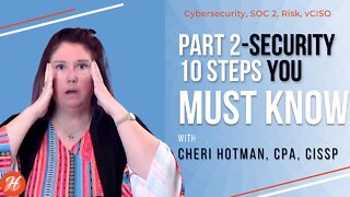 Part 2-Cybersecurity 10 Steps You Must Know