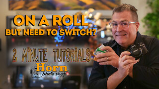HORN PHOTO 2-Minute Tutorial FILM ROLL SWITCH