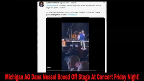 Michigan AG Dana Nessel Is Booed Off Stage At Concert Friday Night! (Video)