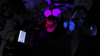 Rush, Limelight, Drum Cover, First attempt . Lot of work ahead on this one too.