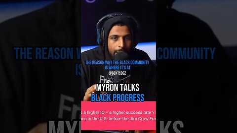 💥Myron Says The *Black Communities* Are LAZY 👀@FreshFitMiami #shorts