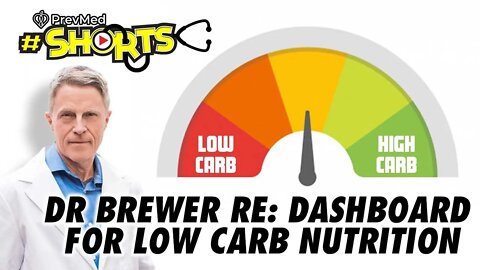 #SHORTS Dr Brewer re: Dashboard for Low Carb Nutrition
