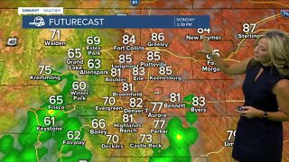 Warmer and drier across Colorado for the next few days