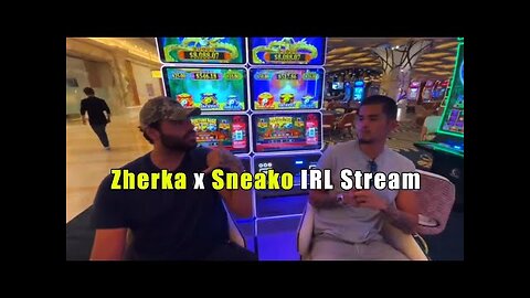 Zherka IRL Livestream with Sneako!