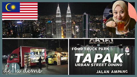 Too many choices for my little tummy! Tapak Food Truck in Kuala Lumpur Malaysia