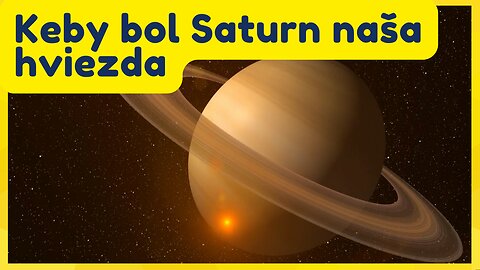 KEBY BOL SATURN NAŠA HVIEZDA | slnečná sústava | vesmír | SafireDream