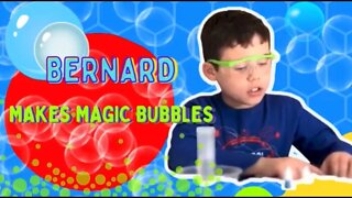 Science experiment: MAGIC BUBBLE