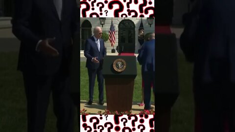 Biden forgets what happened 2 seconds ago