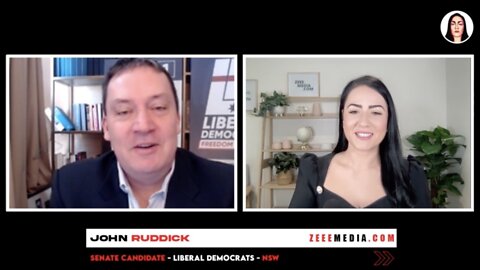 Zeee Media Election Week: John Ruddick - Senate Candidate - Liberal Democrats - NSW