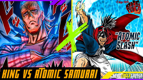 KING VS ATOMIC SAMURAI O DESAFIO (ONE PUNCH MAN 189)