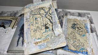 Wintery Jumbo Journaling Cards