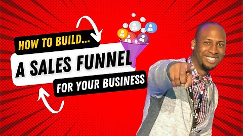 How to Build a Sales Funnel For Your Business | Online Business Webinar Work From Home