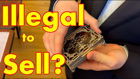 HOW MUCH is an Antique Tortoiseshell & Silver Box Worth?