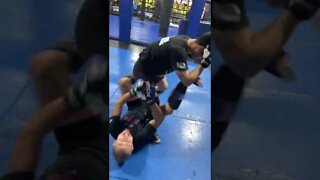 Takedown to heel hook