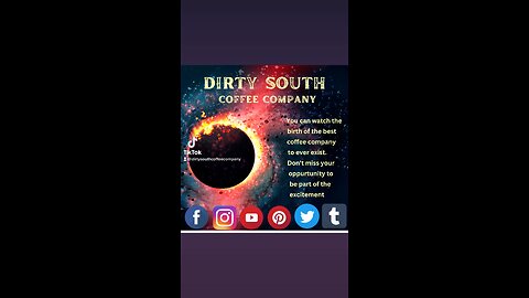 Follow and stay to watch the birth of the best Coffee Company in the World