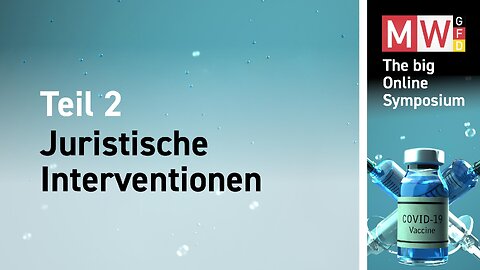 Online Symposium - Teil 2 - Juristische Interventionen