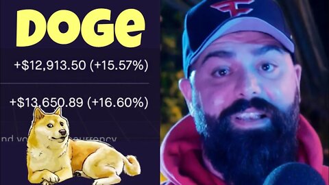 $12,913.50 From DogeCoin in 1 Day For Keemstar! 💰💰💰