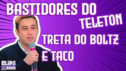 Bastidores SBT e Treta Boltz e Taco na Live SBT Lindinho