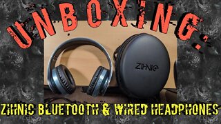 Unboxing: Zihnic Bluetooth & Wired Headphones