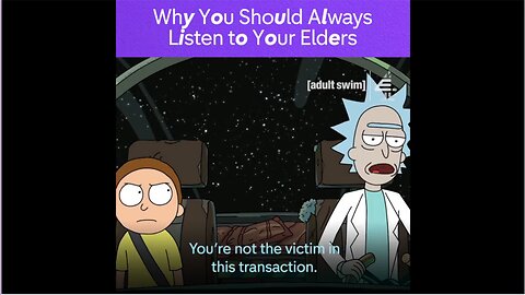 Why You Should Always Listen to Your Elders