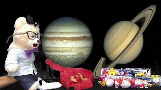 Learn about Saturn with Chumsky Bear | Solar System | Outer Space | Educational Videos for Kids