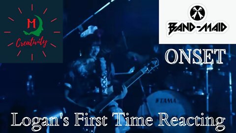 Logan's First Time Hearing Band Maid " ONSET"!!! Bleeding Edge Reaction Video Collab Series!!!